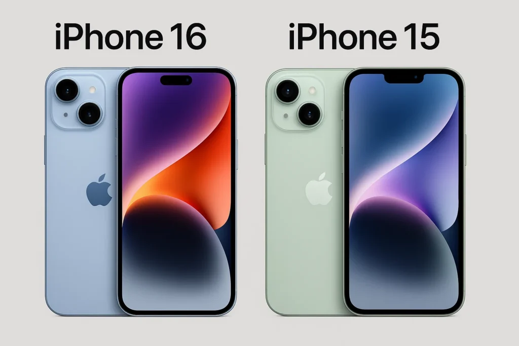  iPhone 16 and iPhone 15